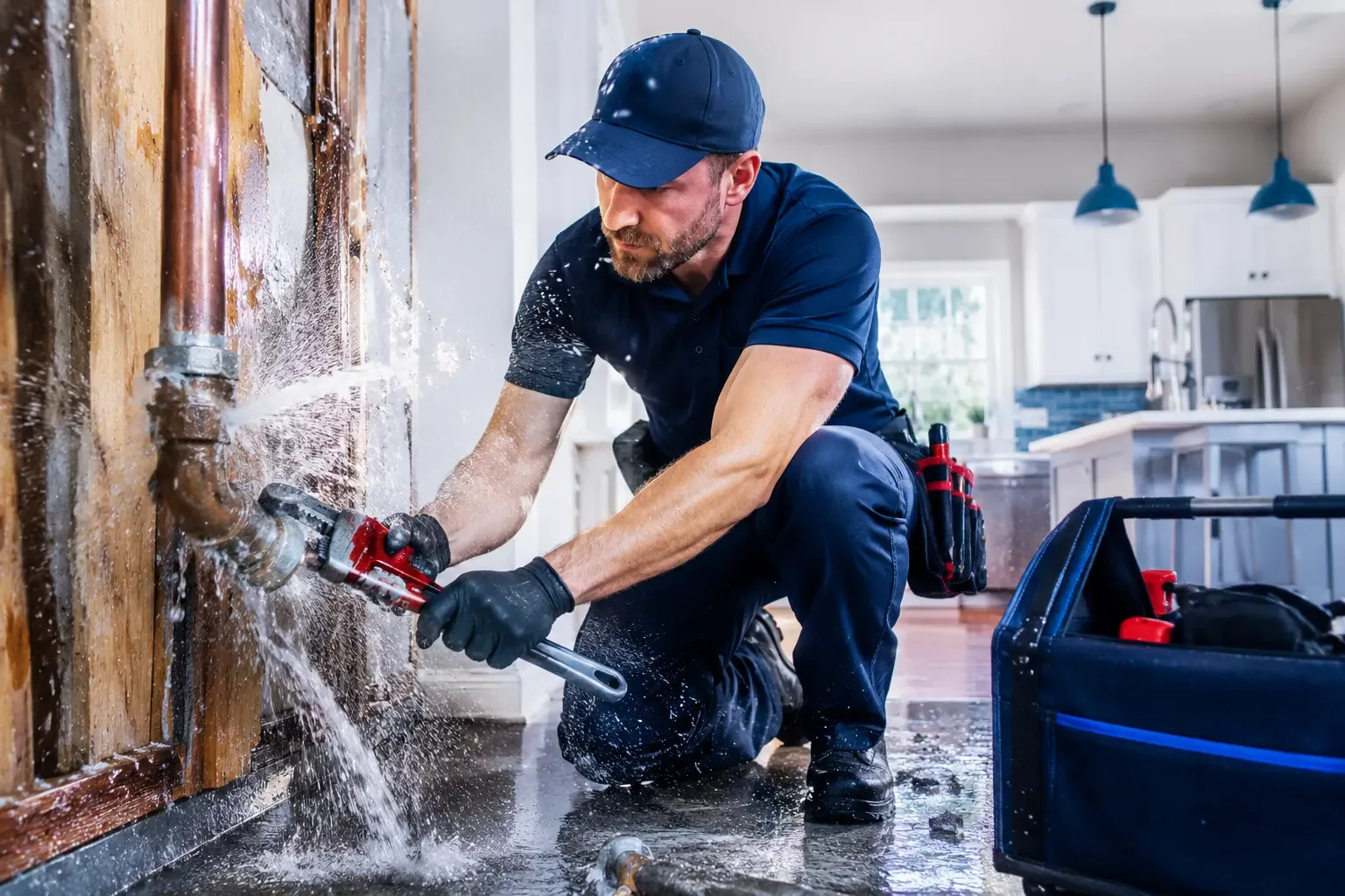Local emergency pipe repair professionals in Herrick Center, PA